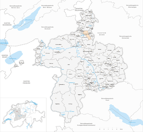 Karte von Urtenen-Schönbühl