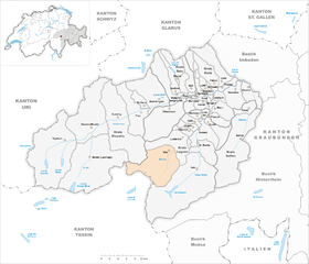 Karte von Vrin