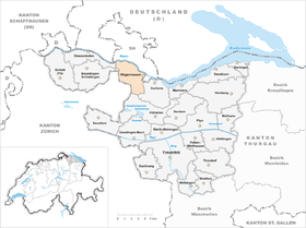 Karte von Wagenhausen