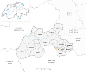 Karte von Wiliberg