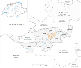 Karte von Zwingen