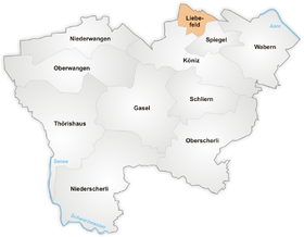 Karte von Liebefeld