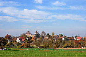 Dorf und Schloss Kyburg