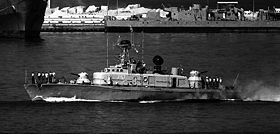 Ägyptisches Boot der Shershen-Klasse ohne Torpedorohre