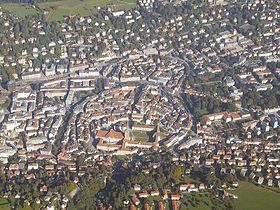 Luftansicht von St. Gallen