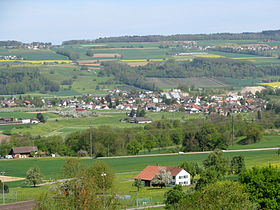 Ansicht des Dorfes