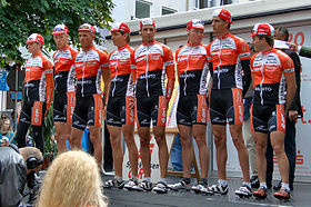 Mannschaftsfoto Thüringer Energie Team