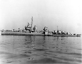 USS Anthony am 8. Dezember 1944 vor Mare Island