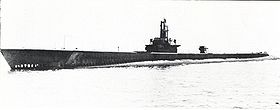 USS Becuna (SS-319) nach der Übergabe im Mai 1944
