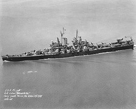USS Dayton im April 1945