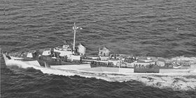 USS Drexler vor Cape Elizabeth, Maine, 14. November 1944