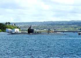 Die Honolulu in Pearl Harbor