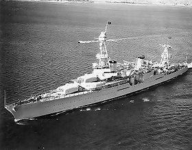 Die USS Houston in den 1930er Jahren