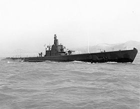 USS Sailfish (SS-192) vor Mare Island, 1943