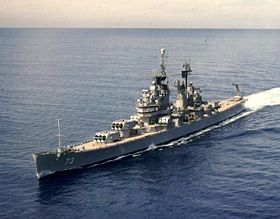 USS Saint Paul 1968 auf See