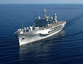 USS Mount Whitney (LCC-20) 2005 im Mittelmeer