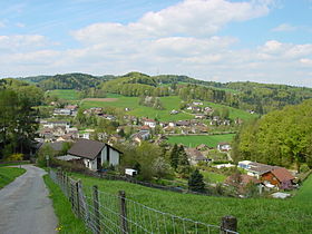Blick auf Uerkheim vom Stübisberg
