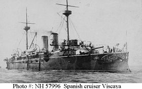 Panzerkreuzer Vizcaya (um 1898)