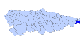 Penamellera Baxa Asturies map.svg