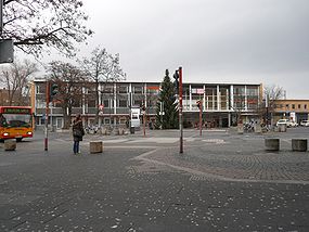Bahnhofsvorplatz im Dezember 2007