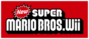 New Super Mario Bros. Wii logo.svg