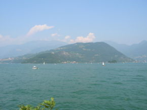 Lago d’Iseo mit Monte Isola