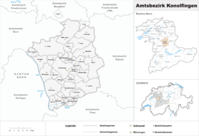 Karte von Amtsbezirk Konolfingen