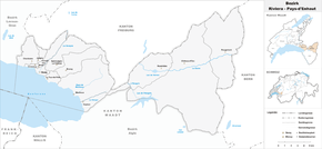 Karte von District de la Riviera-Pays-d'Enhaut