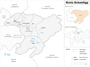 Karte von Schanfigg