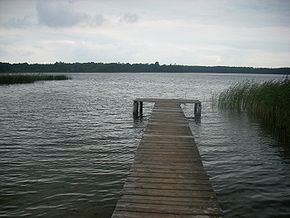 Kleinpritzer See von Slowe aus gesehen