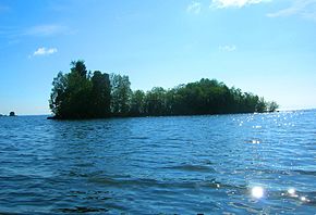 Insel im Lac la Ronge
