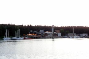 Yachthafen am Kaunasser Meer.