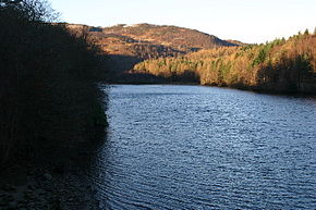 Loch Faskally nach Norden gesehen
