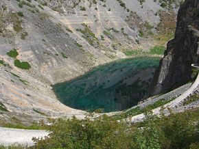 Der Blaue See bei Imotski