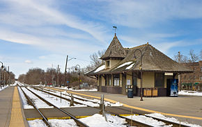 Bahnhof in Ravinia