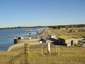 Wingecarribee Reservoir im Juli 2010