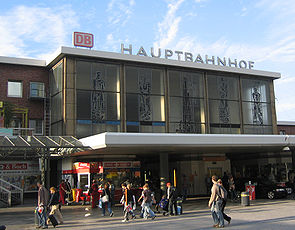 Eingangshalle des Hauptbahnhofs Dortmund