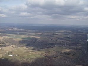 Luftaufnahme des Scott Townships