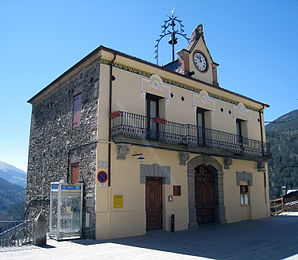 Das Rathaus von Queralbs