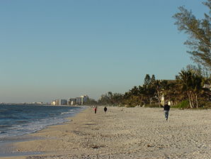 Der Strand von Bonita Springs