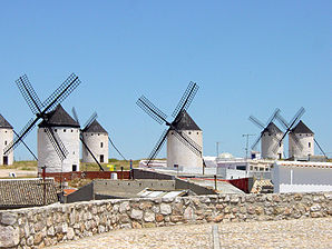 Windmühlen auf dem Campo de Criptana