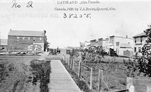 Daysland im Jahr 1920