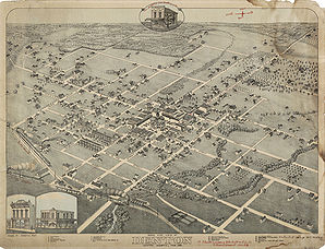 Denton, Texas in 1883.jpg