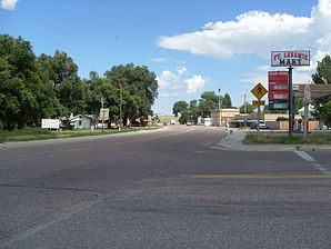 Hauptstraße von Fort Laramie