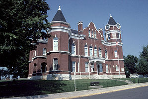 Gerichtsgebäude des Fulton County in Hickman