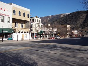 Grand Ave von Glenwood Springs