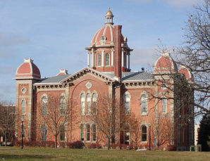 Rathaus von Hastings, früheres Courthouse des Dakota Countys