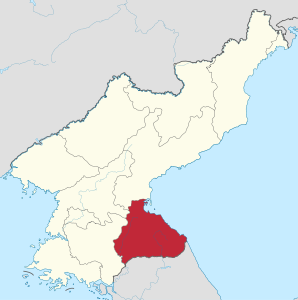 Kangwon-do in North Korea.svg