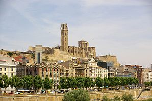 Lleida - La Seu Vella (des de Cappont).jpg