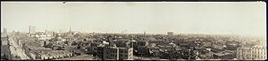 Panorama der Stadt Louisville, um 1910